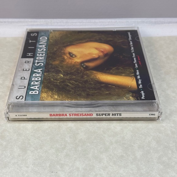 Barbra Streisand: Super Hits (CD 2007 Sony)Pop Music Album The Way We Were‎ - Picture 4 of 4